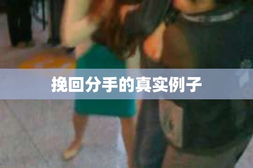 挽回分手的真实例子