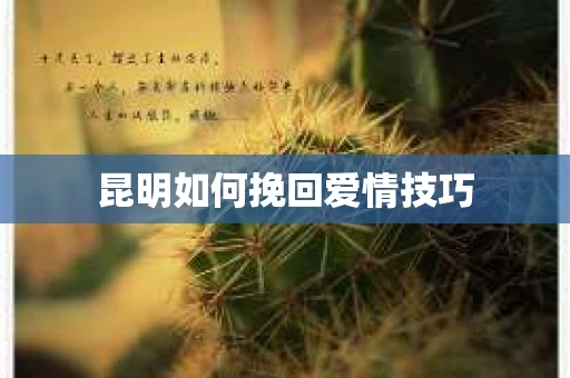 昆明如何挽回爱情技巧