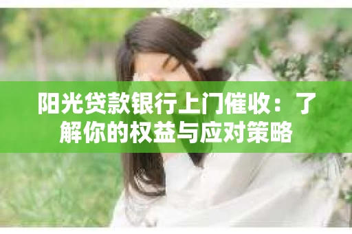 阳光贷款银行上门催收：了解你的权益与应对策略