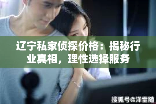 辽宁私家侦探价格：揭秘行业真相，理性选择服务