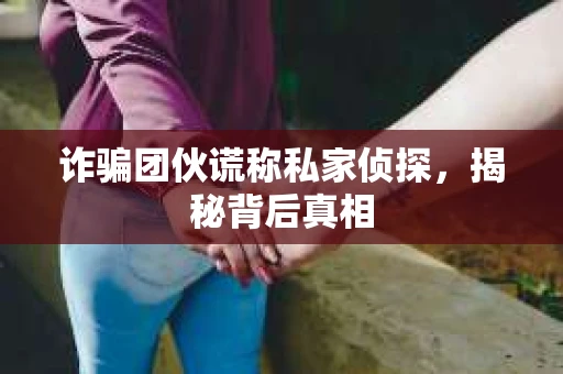 诈骗团伙谎称私家侦探，揭秘背后真相