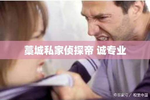 藁城私家侦探帝 诚专业