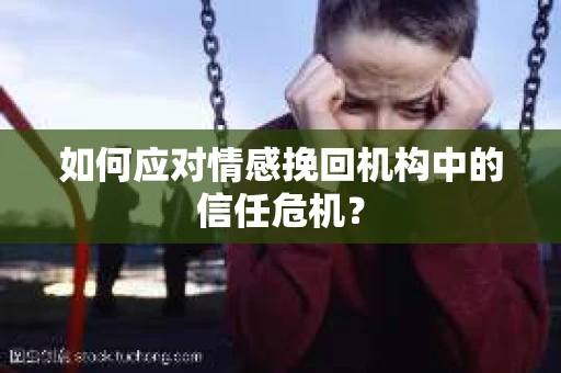 如何应对情感挽回机构中的信任危机？