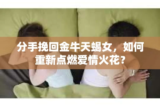 分手挽回金牛天蝎女，如何重新点燃爱情火花？